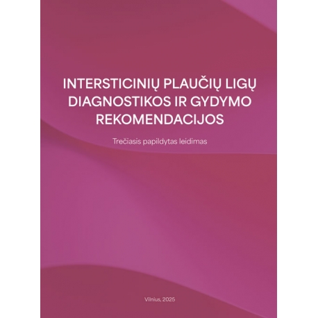 Intersticinių plaučių ligų diagnostikos ir gydymo rekomendacijos